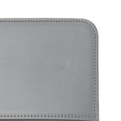 Chanel Caviar Chevron Quilted Boy Wallet On Chain WOC Grey 10 of 10