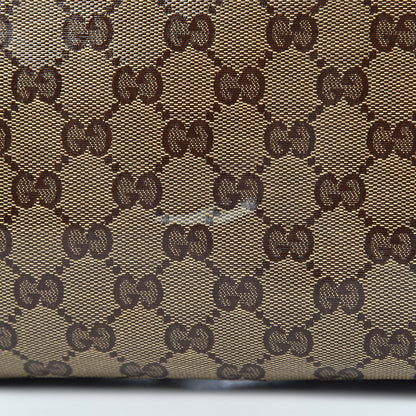 Gucci Crystal Monogram Small Babouska Tote Dark Brown 10 of 11