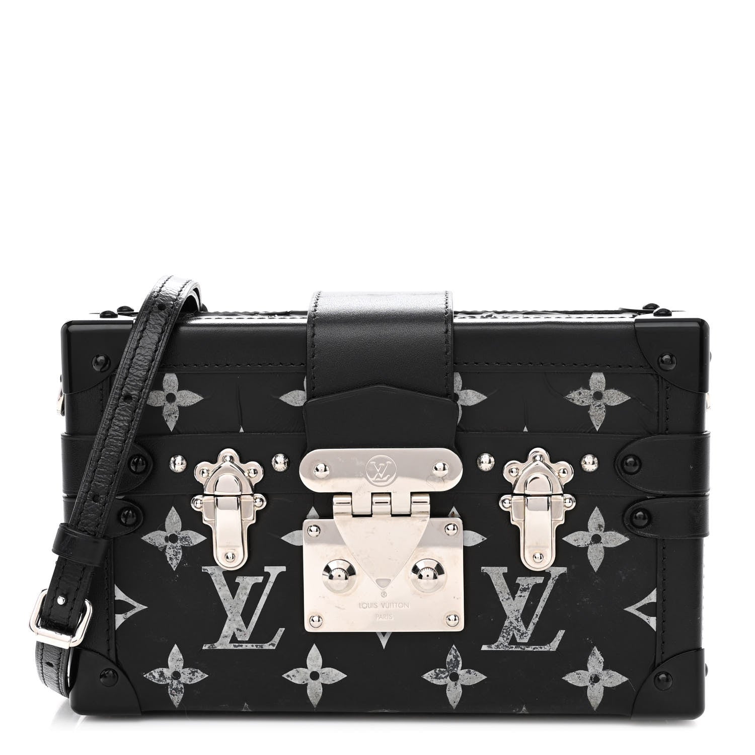 Louis Vuitton Reflective Petite Malle Black 1 of 16