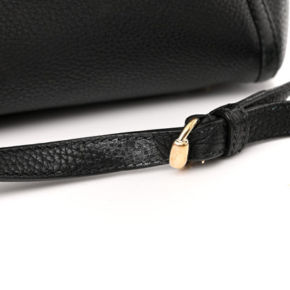 Gucci Pebbled Calfskin Small Soho Top Handle Bag Black 18 of 24