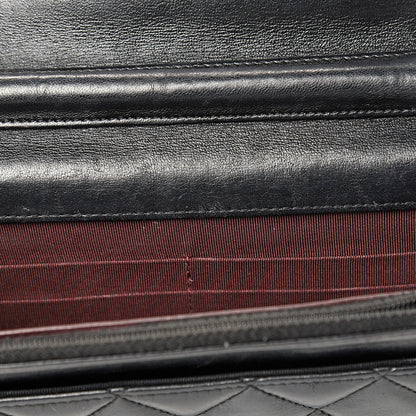 Chanel Lambskin Quilted Wallet On Chain WOC Black 13 of 24