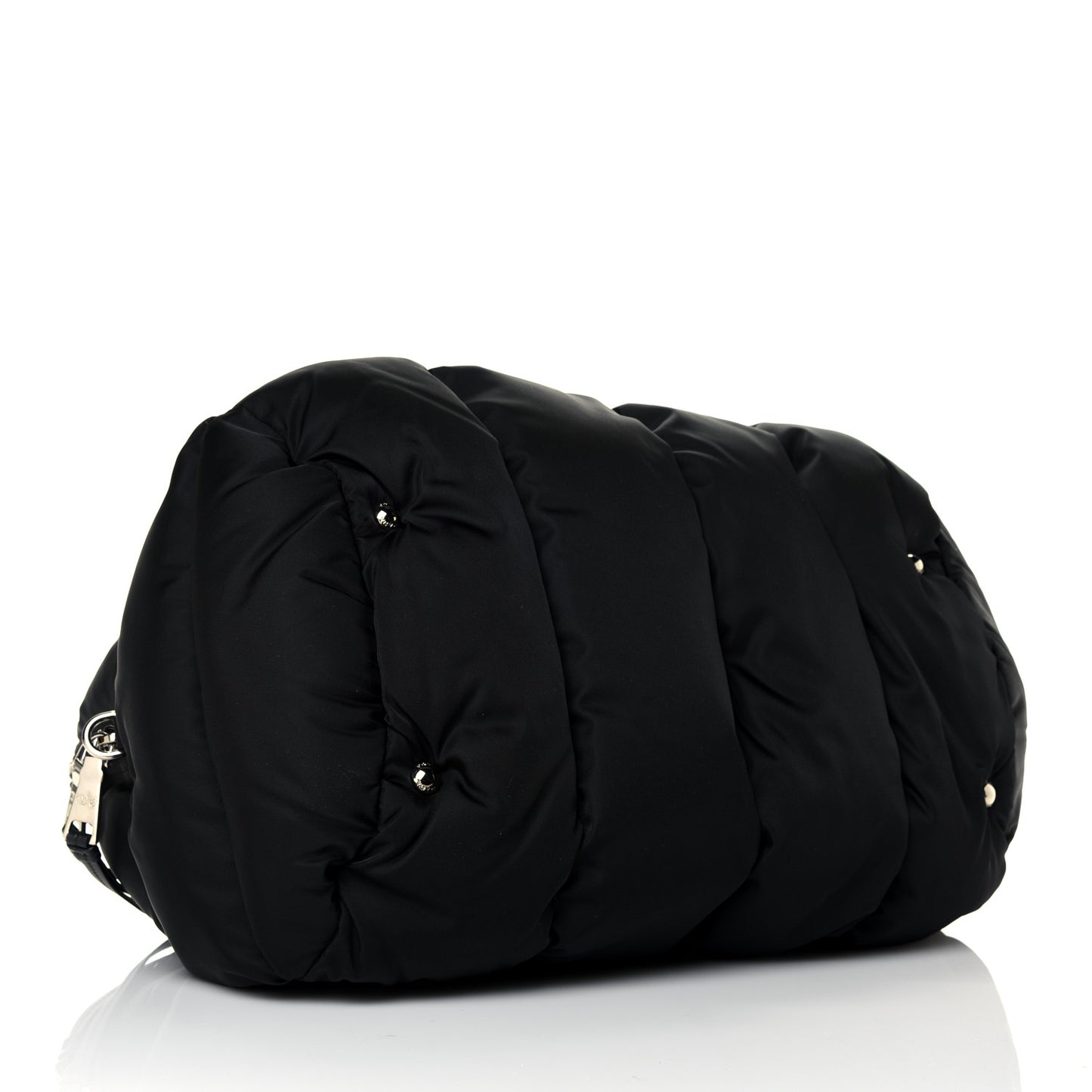 Tessuto Nylon Bomber Duffle Black