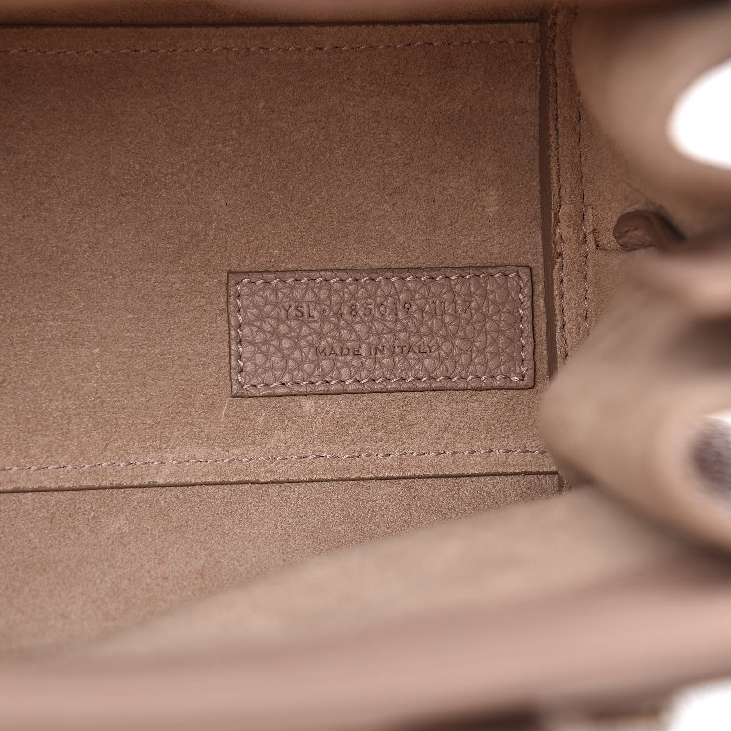 Saint Laurent Grained Calfskin Nano Sac De Jour Souple Nude 6 of 17