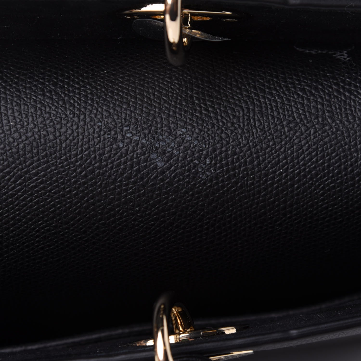 Christian Dior Grained Calfskin Large Lady Dior Black 8 of 11