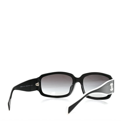 Chanel CC Sunglasses 5144 Black White 4 of 7