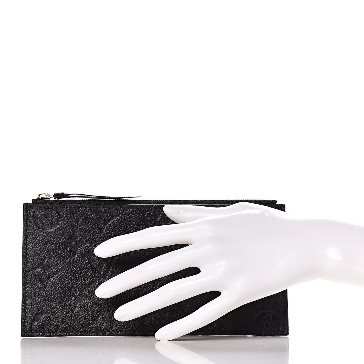 Empreinte Felicie Chain Wallet Zippered Insert Black