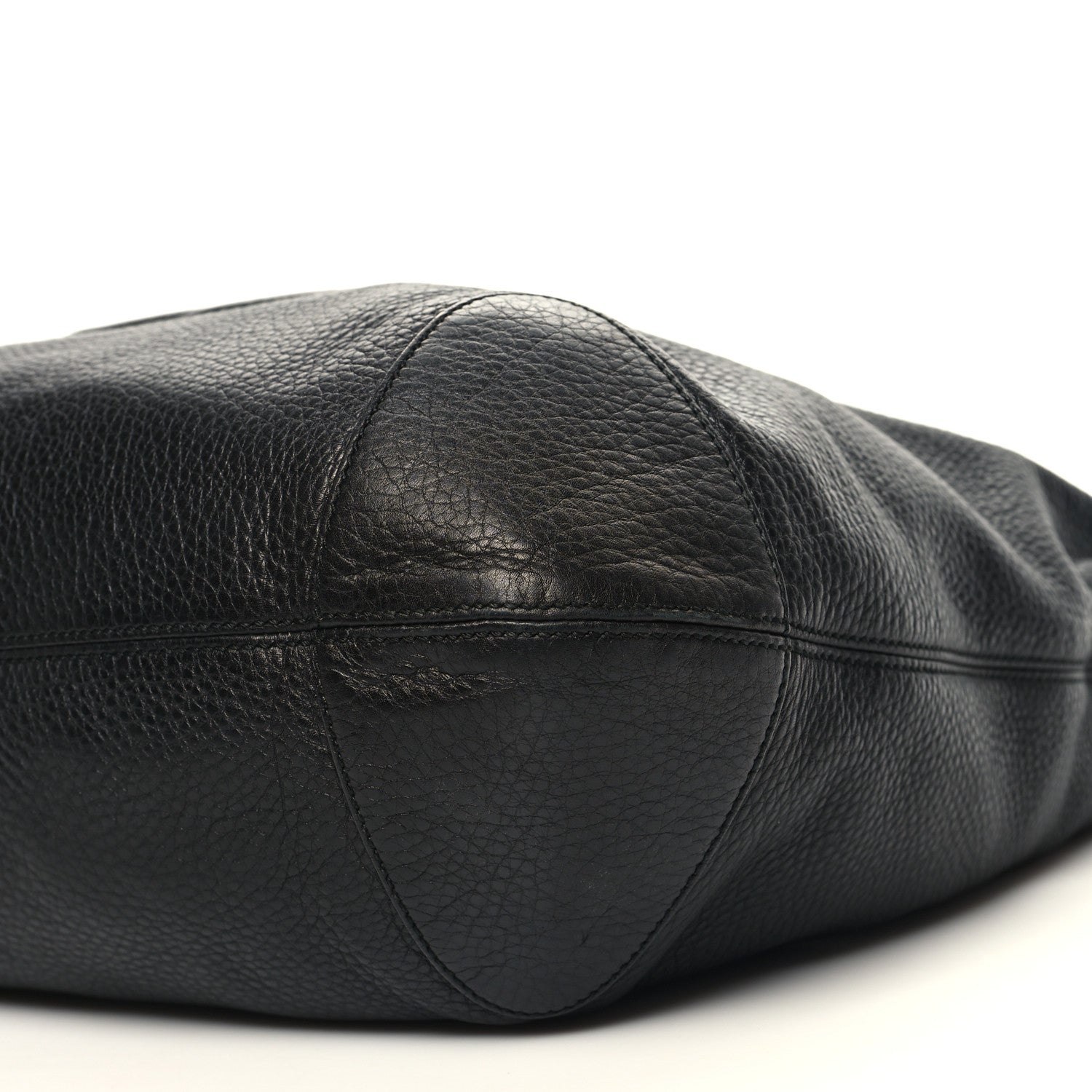 Gucci Pebbled Calfskin Medium Soho Chain Hobo Black 10 of 10