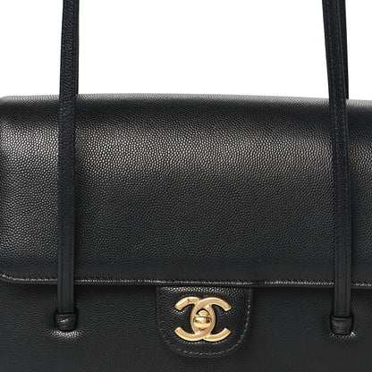 Chanel Shiny Caviar Preppy Coco Small Flap Black 8 of 10