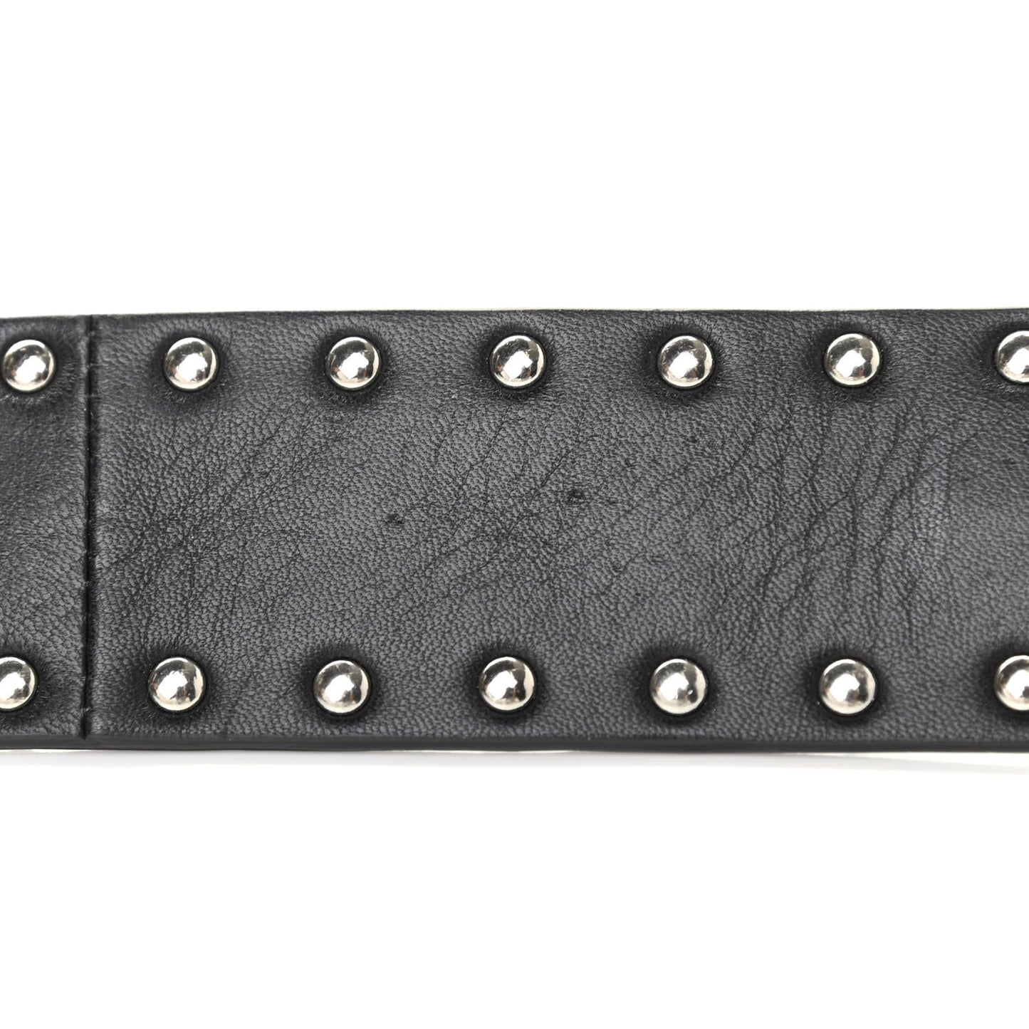 Lambskin Free Rockstud Spike Shoulder Strap Black