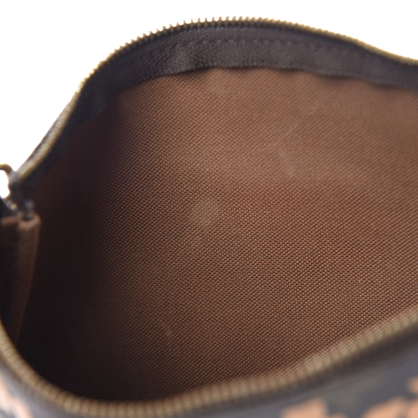 Monogram Graffiti Pochette Accessories Peach
