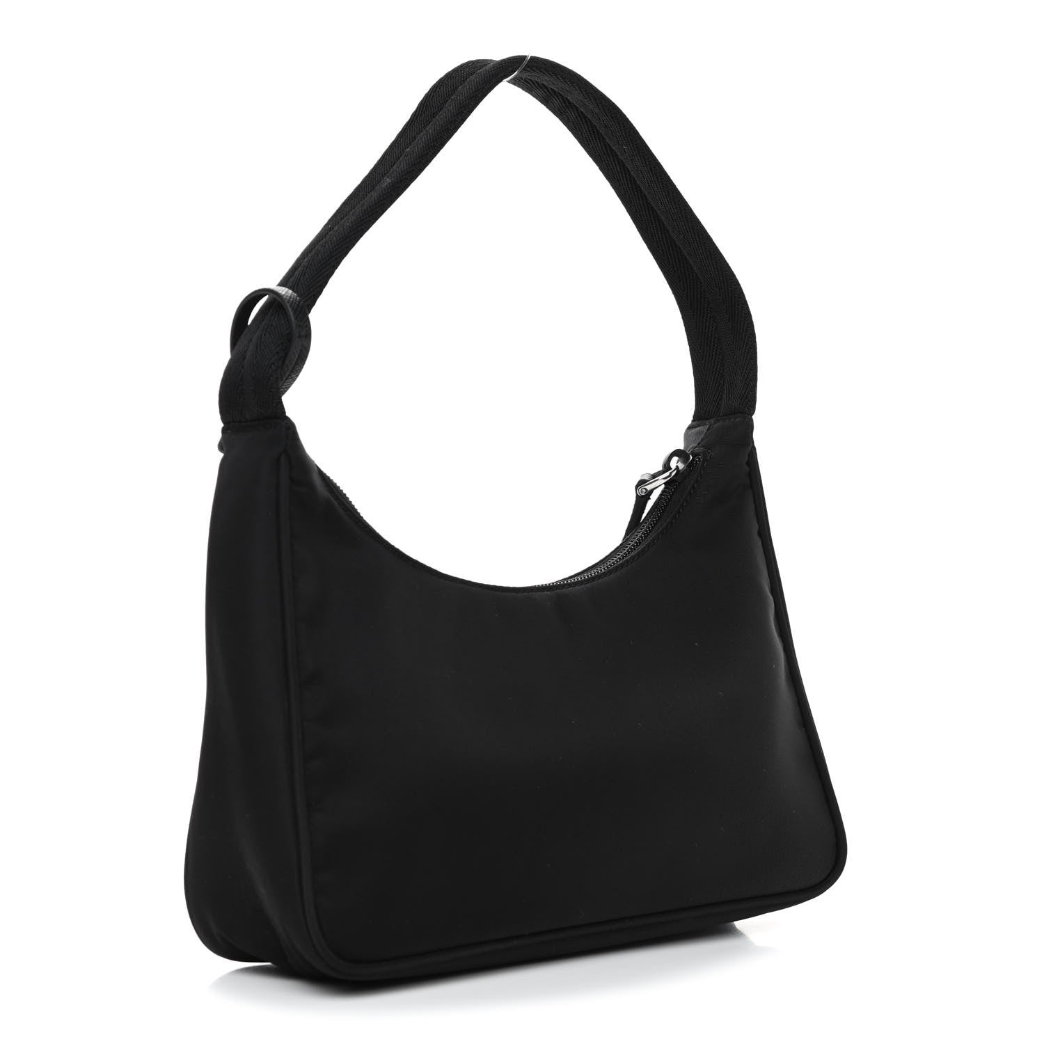 Prada Tessuto Nylon Mini Re-Edition 2000 Bag Black 2 of 4
