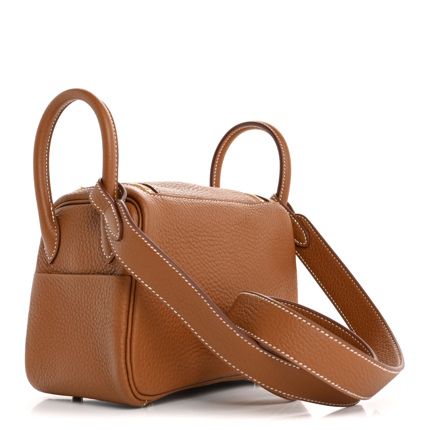 Taurillon Clemence Mini Lindy 20 Gold