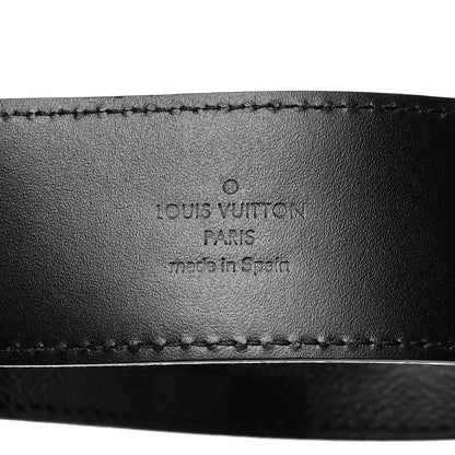 Louis Vuitton Damier Graphite 40mm LV Initiales Belt 95/38 3 of 7
