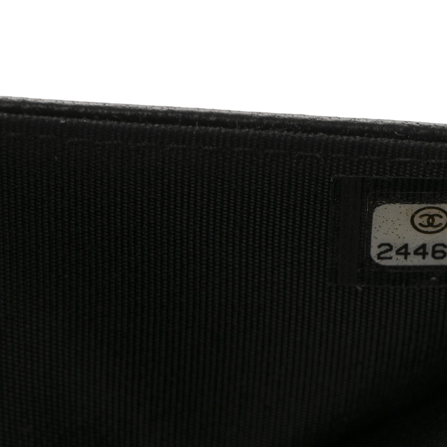 Velvet Pearl Diamond Embellished Wallet On Chain WOC Black