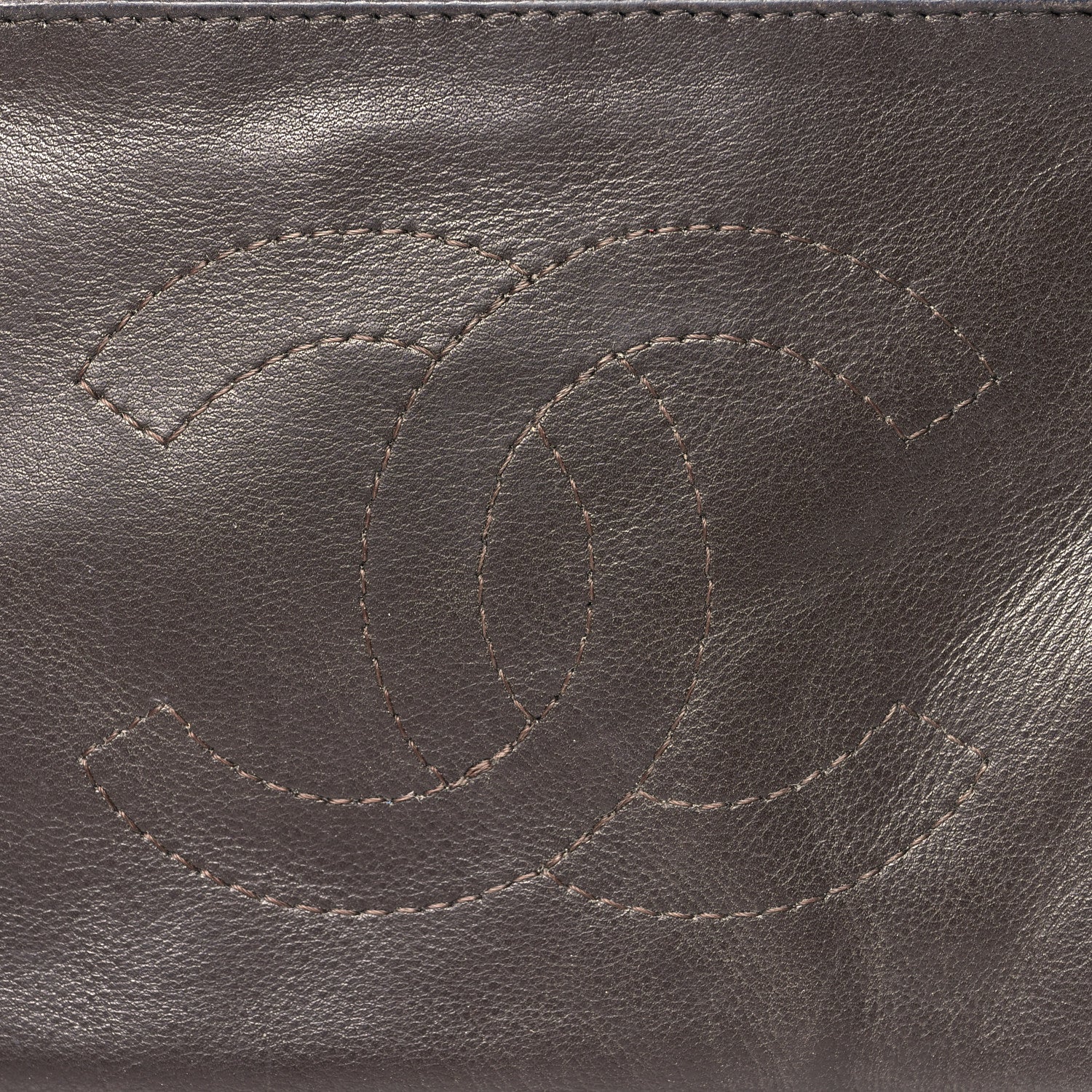 Chanel Caviar Timeless CC Cosmetic Pouch Black 8 of 13