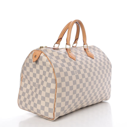 Louis Vuitton Damier Azur Speedy 35 3 of 9