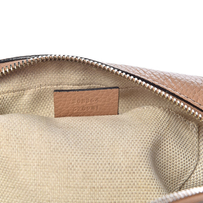 Gucci Pebbled Calfskin Small Soho Disco Bag Rose Beige 7 of 14