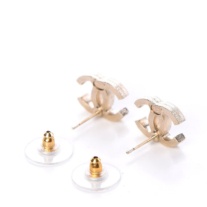 Chanel Pearl CC Earrings Gold 3 of 5