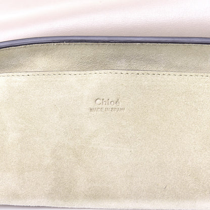Chloe Suede Calfskin Mini Faye Shoulder Bag Motty Grey 8 of 15