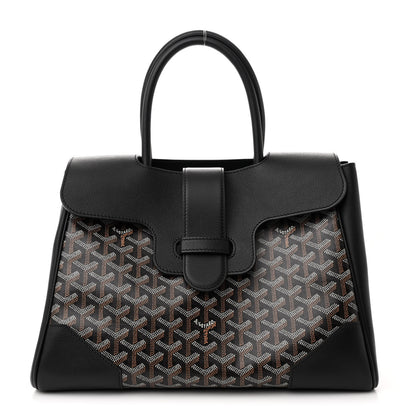 Goyard Goyardine Saigon Tote Black 1 of 10