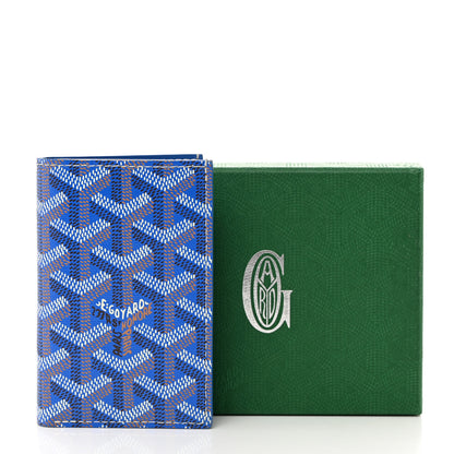 Goyard Goyardine Saint Pierre Card Holder Blue 7 of 7