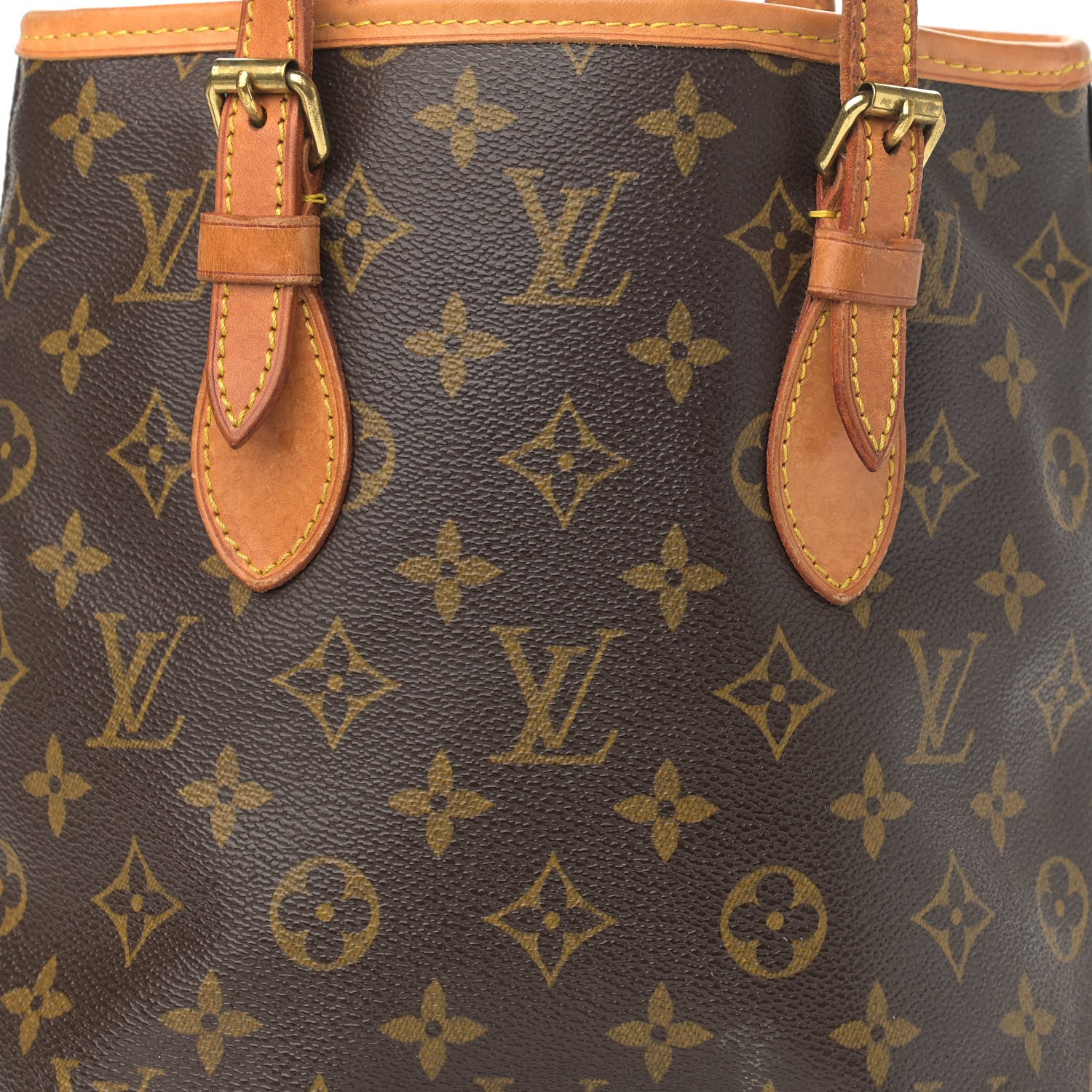 Louis Vuitton Monogram Petit Bucket 23 8 of 14