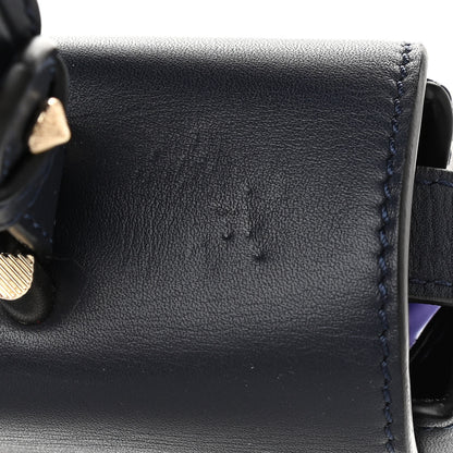 Versace Calfskin Small DV One Navy 13 of 14