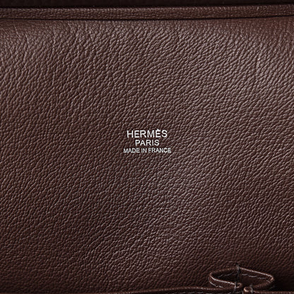 Hermes Taurillon Clemence Jypsiere 28 Chocolate 5 of 11