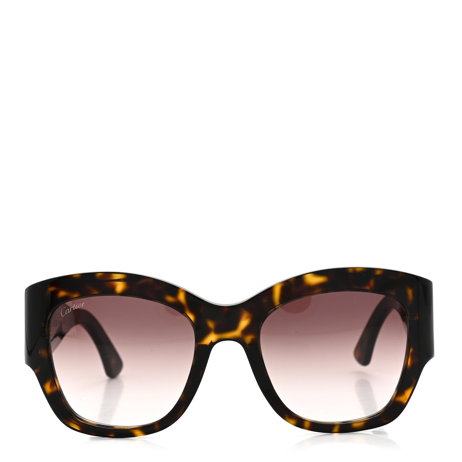 Cartier Acetate C De Cartier Sunglasses CT0304S Tortoise 2 of 8