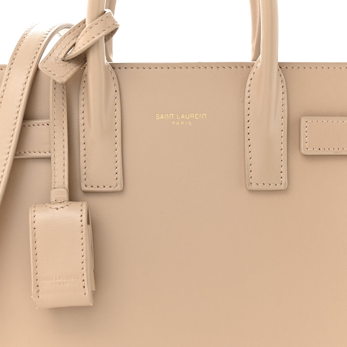 Smooth Calfskin Nano Sac De Jour Dark Beige