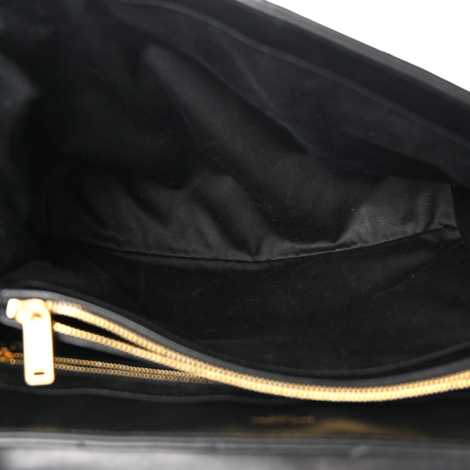 Saint Laurent Calfskin Y Quilted Monogram Large Loulou Chain Satchel Black 5 of 12