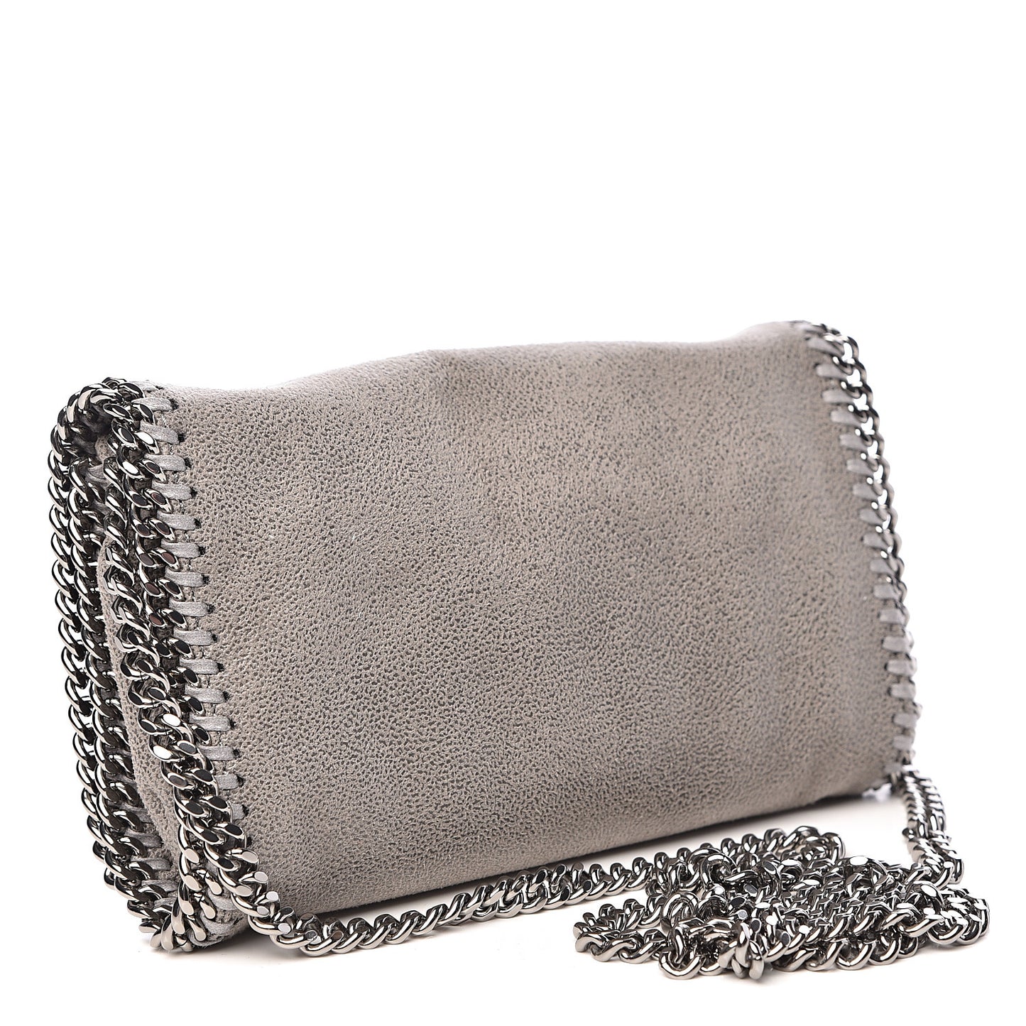 Shaggy Deer Falabella Crossbody Bag Light Grey