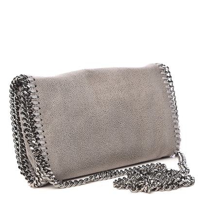 Stella McCartney Shaggy Deer Falabella Crossbody Bag Light Grey 3 of 10