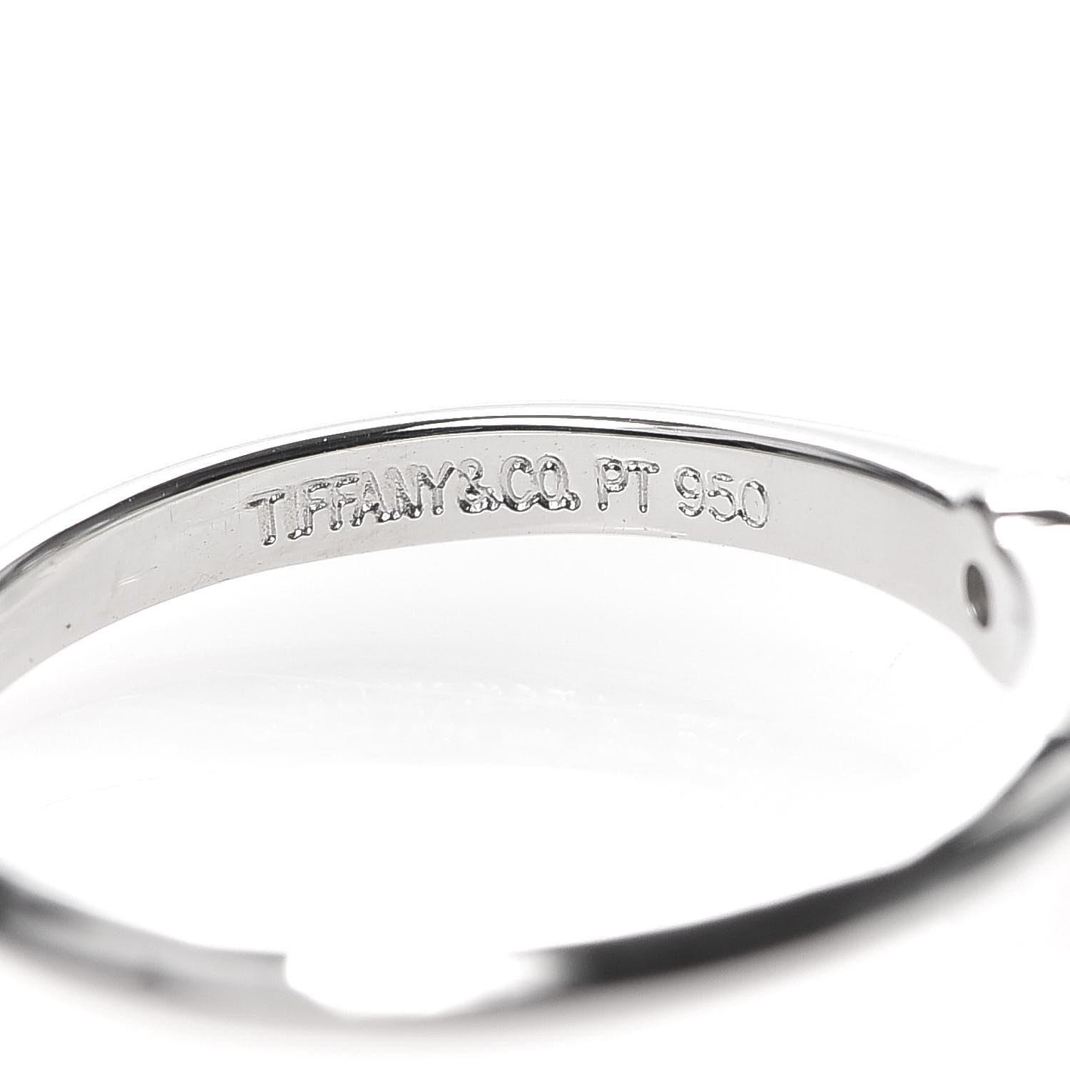 Tiffany Platinum Diamond .31ct Solitaire Engagement Ring 49 5 5 of 5
