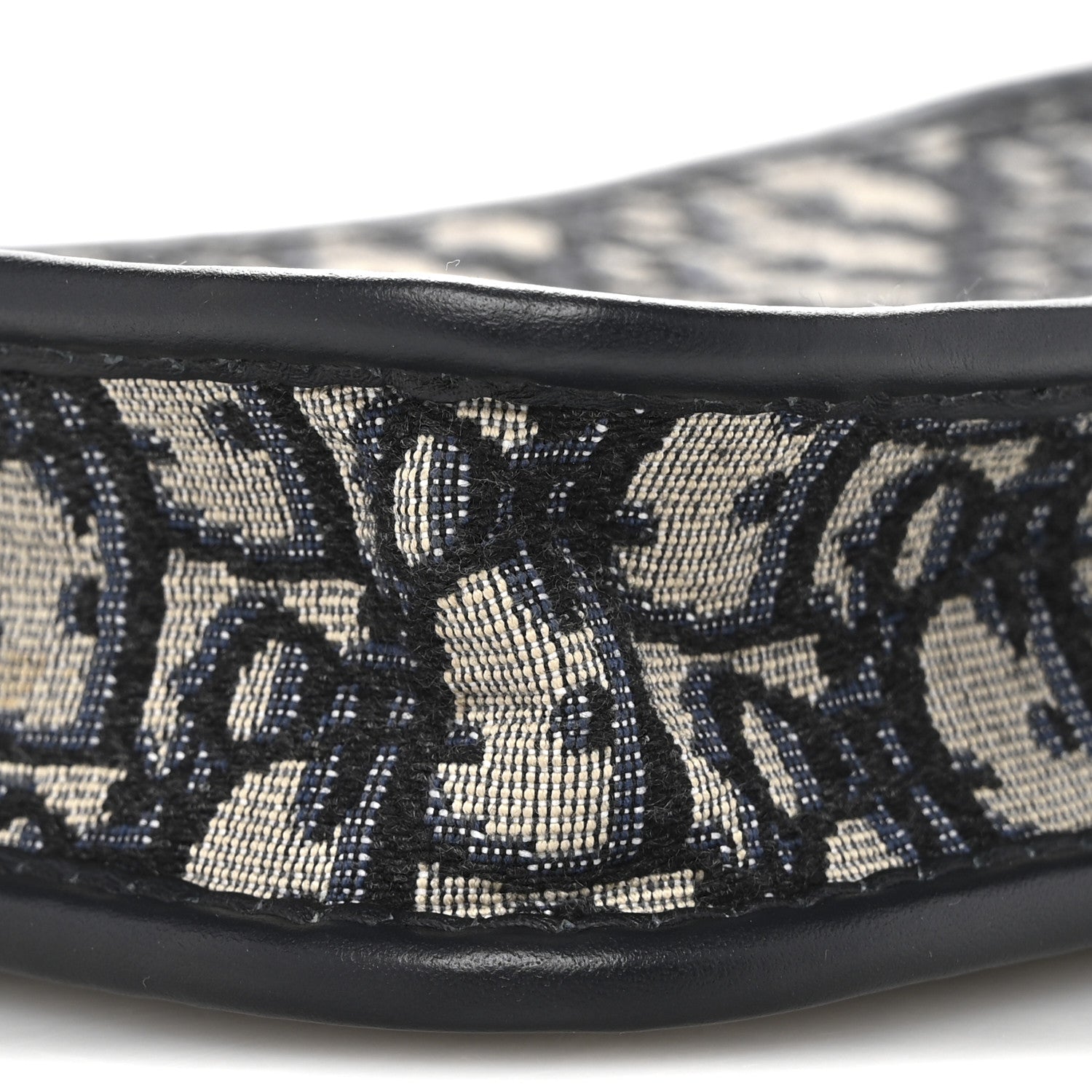 Christian Dior Oblique Diorquake Clutch Blue 9 of 12