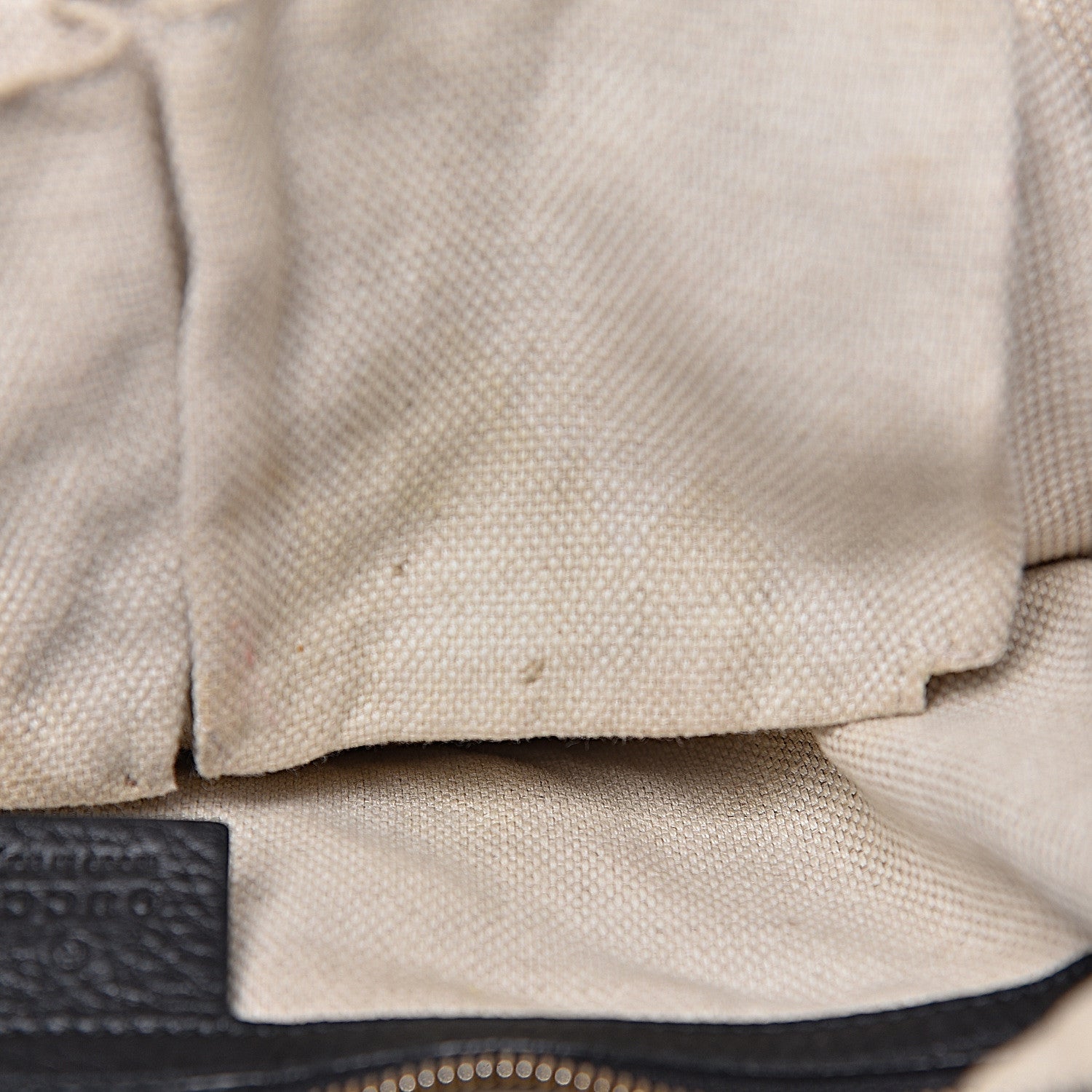 Gucci Pebbled Calfskin Medium Soho Chain Hobo Black 12 of 15