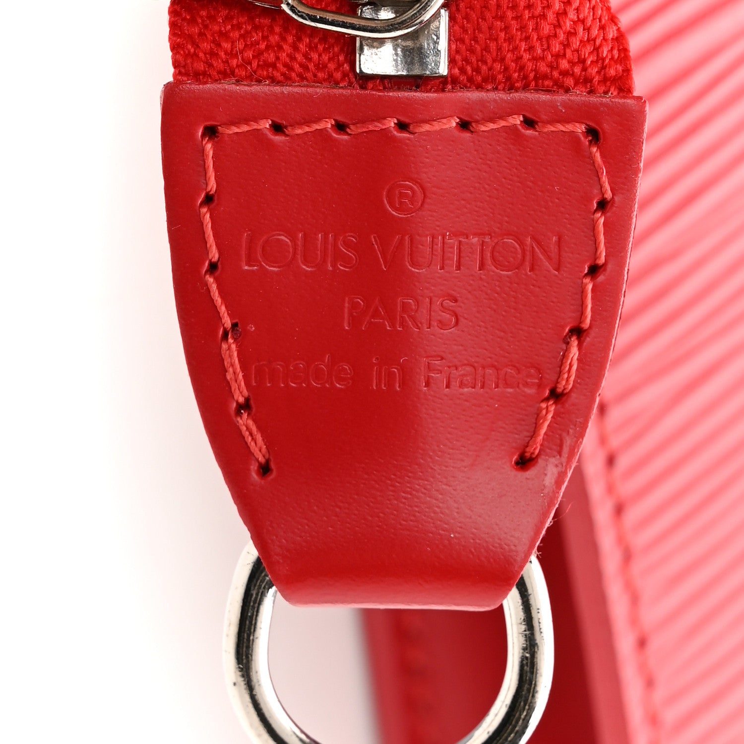Louis Vuitton Epi Pochette Accessories 24 Rouge 6 of 9