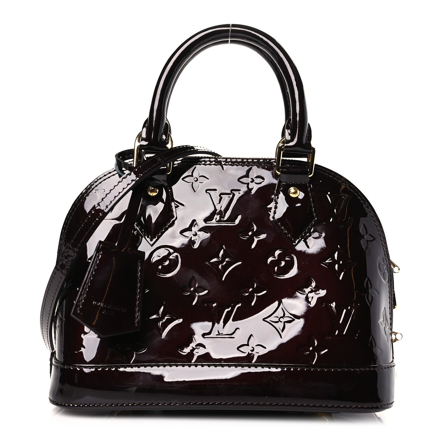 Louis Vuitton Vernis Alma BB Amarante 1 of 8