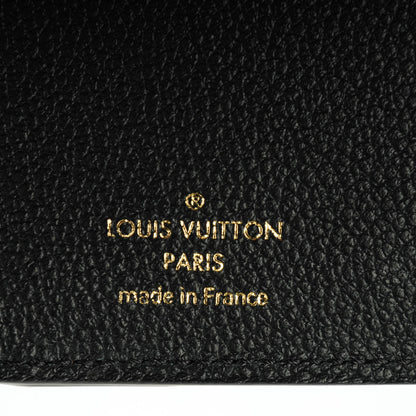 Louis Vuitton Empreinte Compact Curieuse Wallet Black 6 of 7