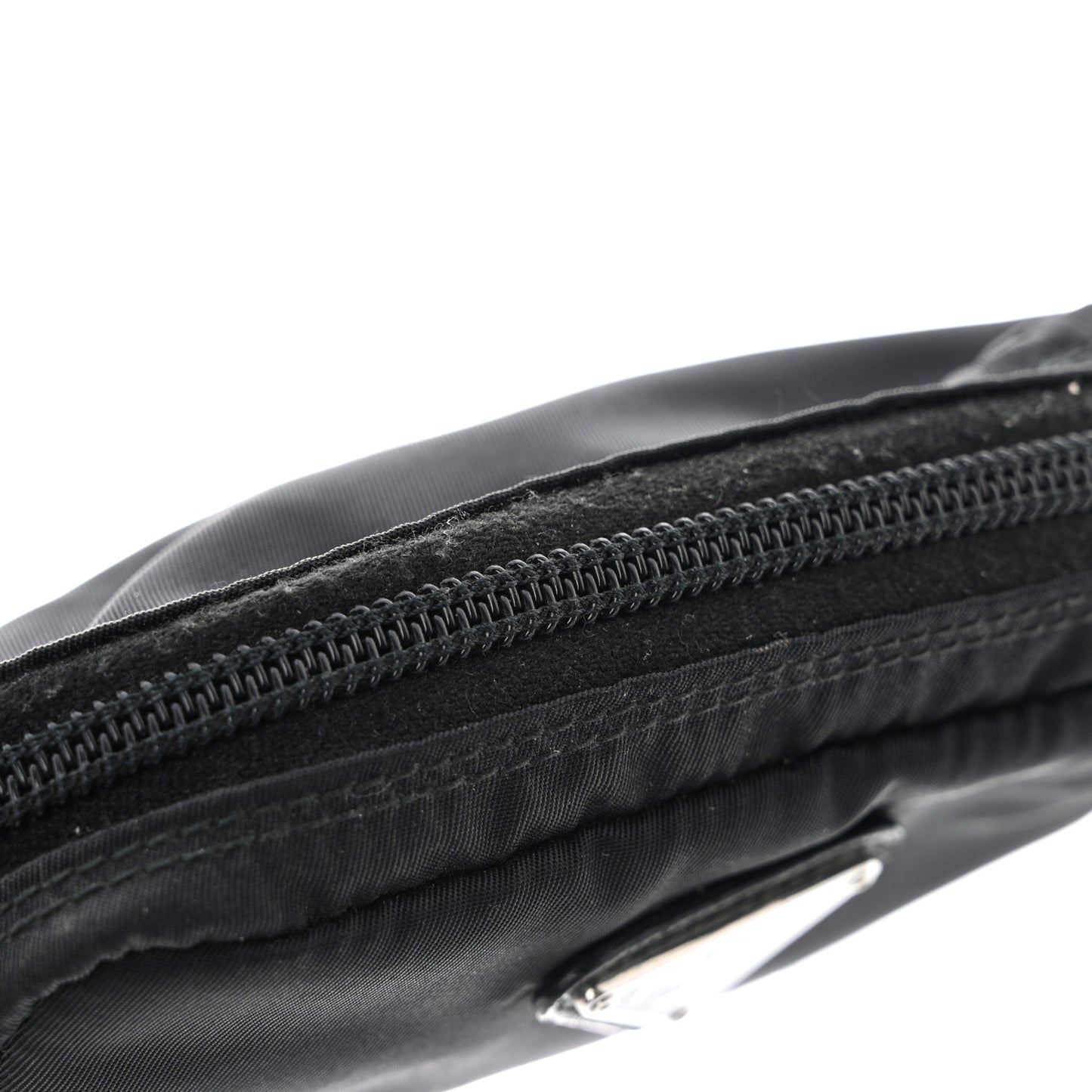 Tessuto Nylon Cosmetic Pouch Black