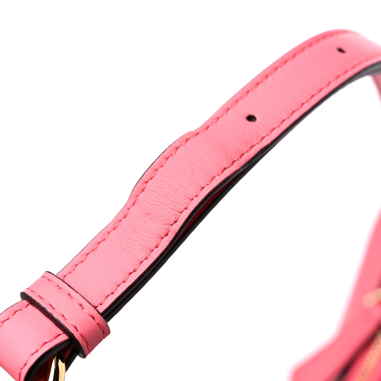 Vitello Grace Matte Small Fendigraphy Hobo Bag Pink Dalia