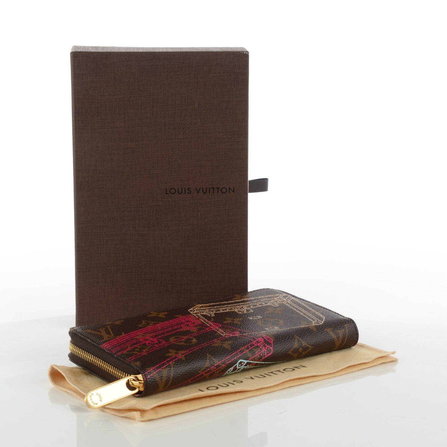 Louis Vuitton Monogram 2014 Christmas Animation Zippy Wallet 4 of 7