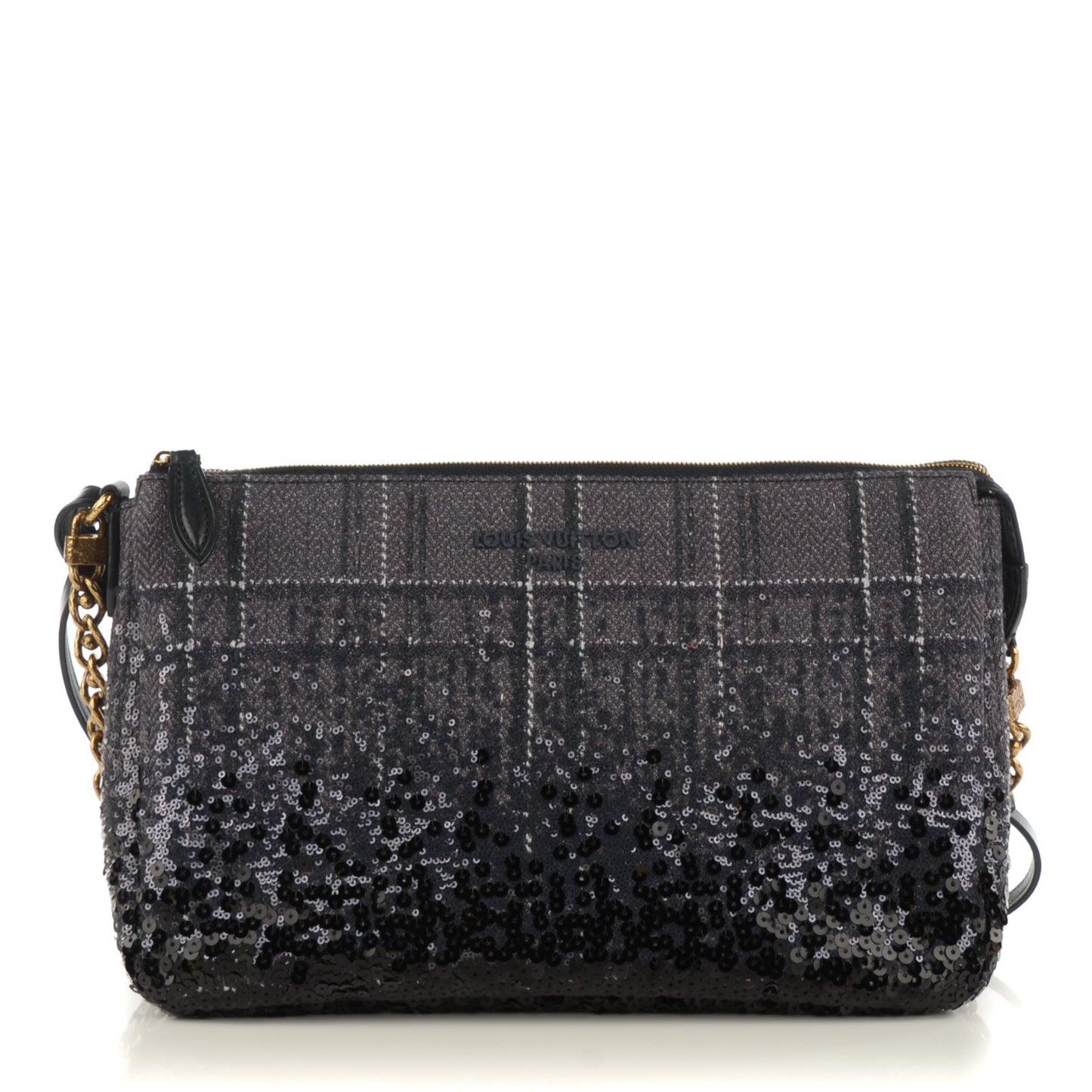 Sequin Reverie Pochette Accessories MM Blue
