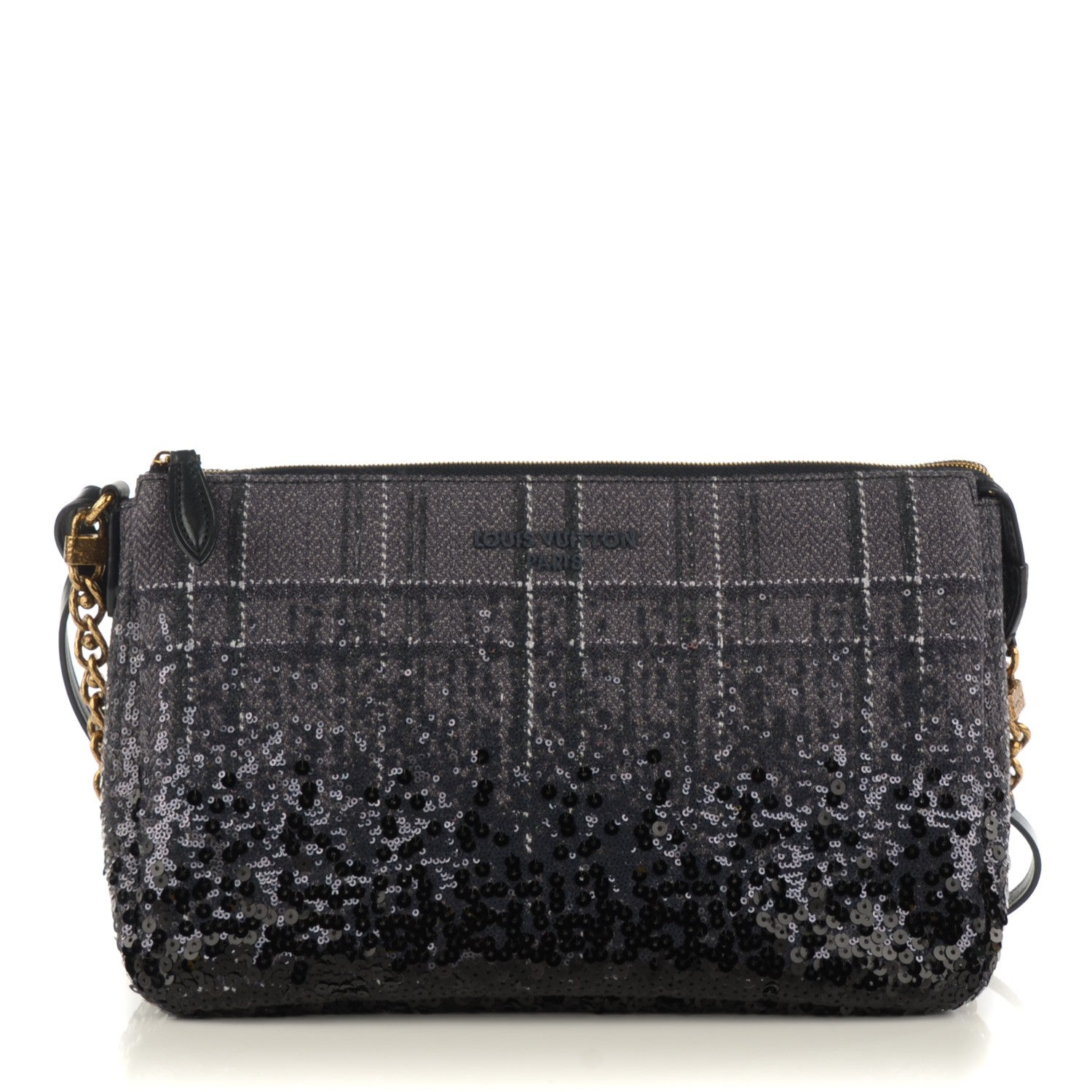 Louis Vuitton Sequin Reverie Pochette Accessories MM Blue 1 of 7