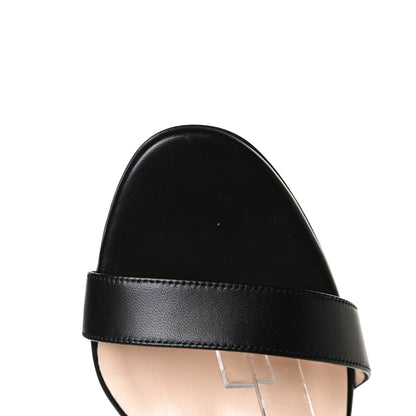 Christian Louboutin Nappa Loubi Girl 100 Sandals 38.5 Black 11 of 12