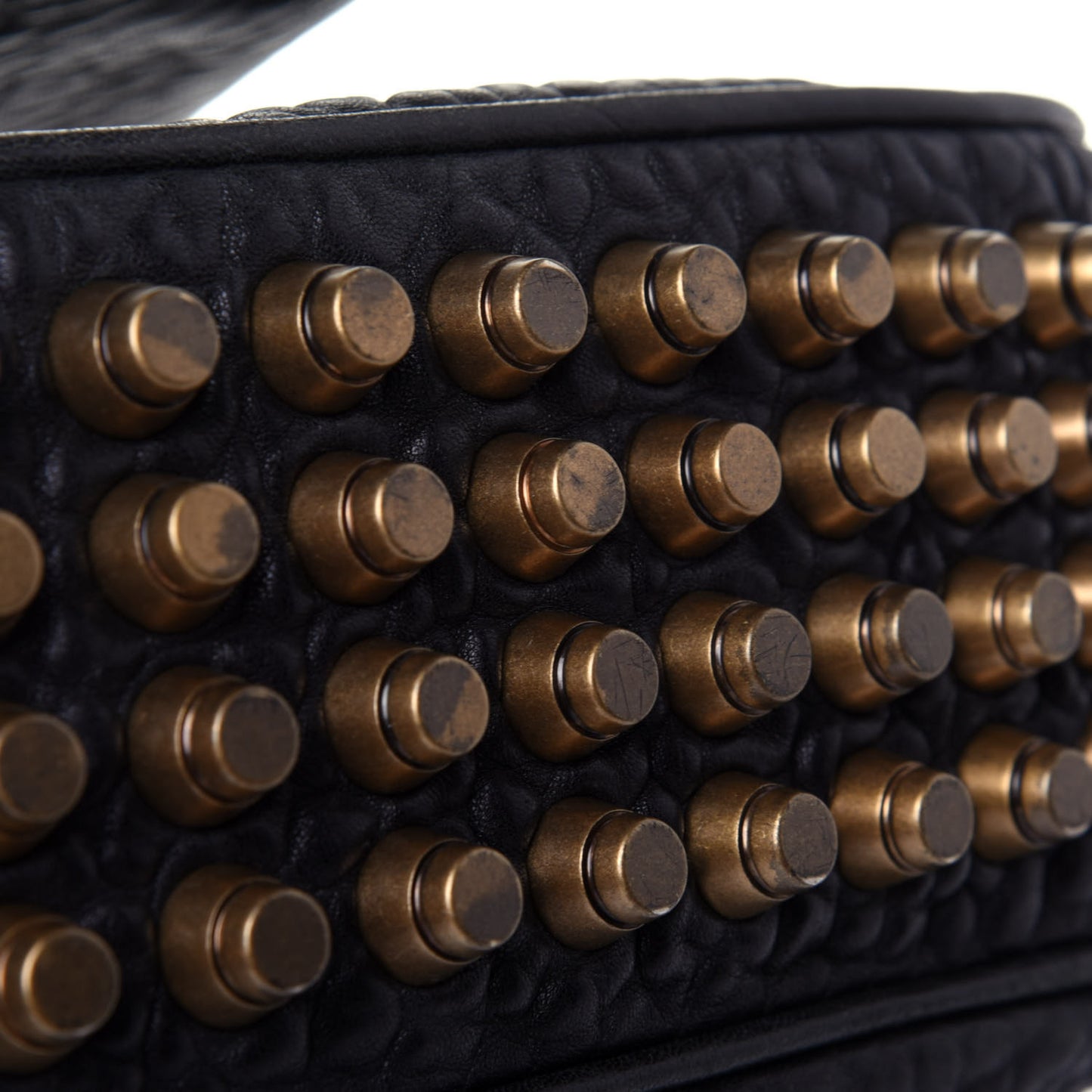 Pebbled Lambskin Lia Sling Black