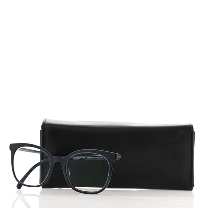 Chanel CC Clip On Sunglasses Set 5392 Black Blue 9 of 9