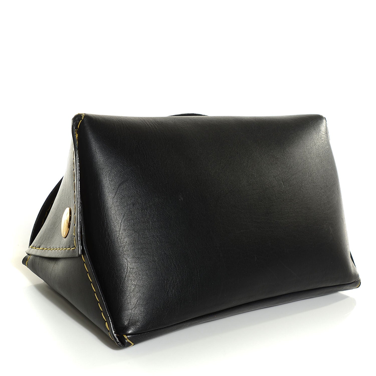 Celine Calfskin Orb Bag Black 4 of 7