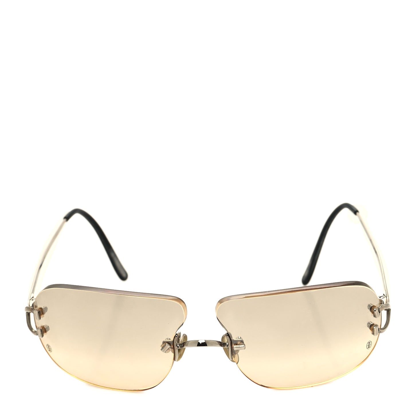 Rimless Sunglasses Gold
