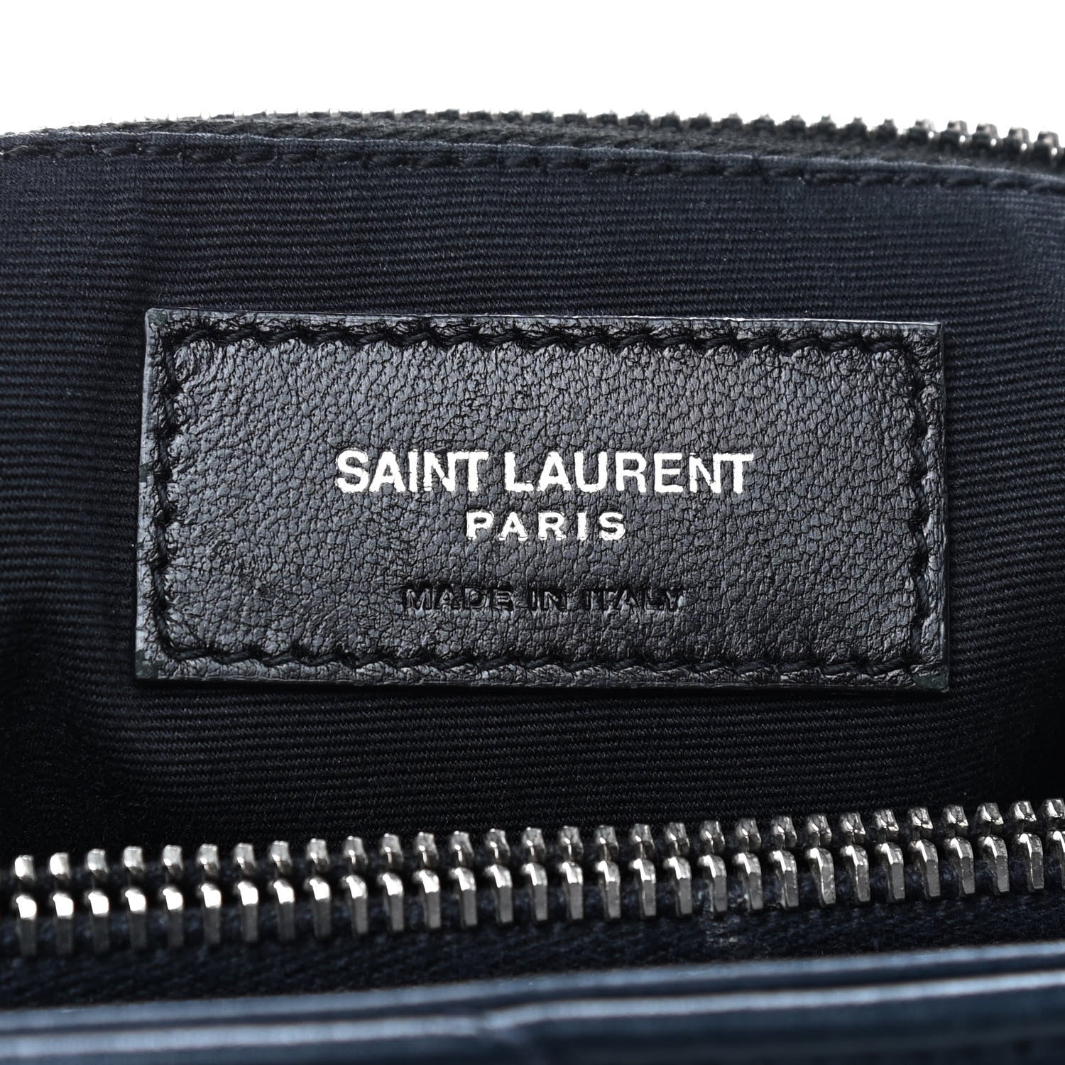 Saint Laurent Calfskin Y Quilted Monogram Medium Loulou Chain Satchel Medium Blue 8 of 9